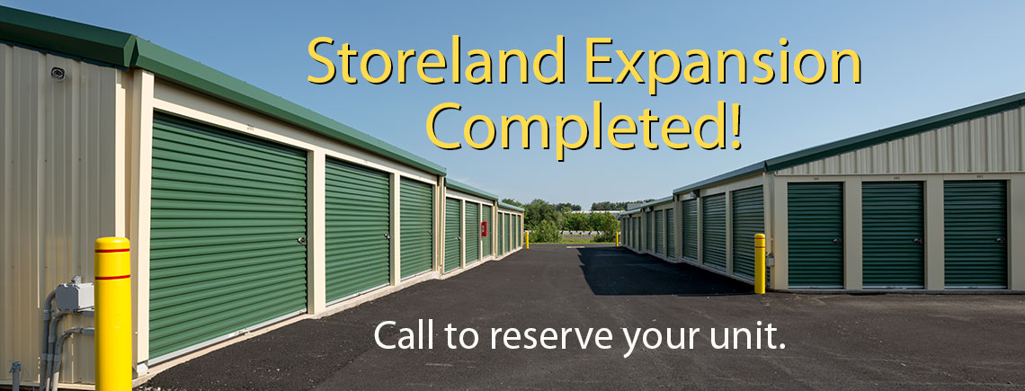 Storeland Expansion Completed